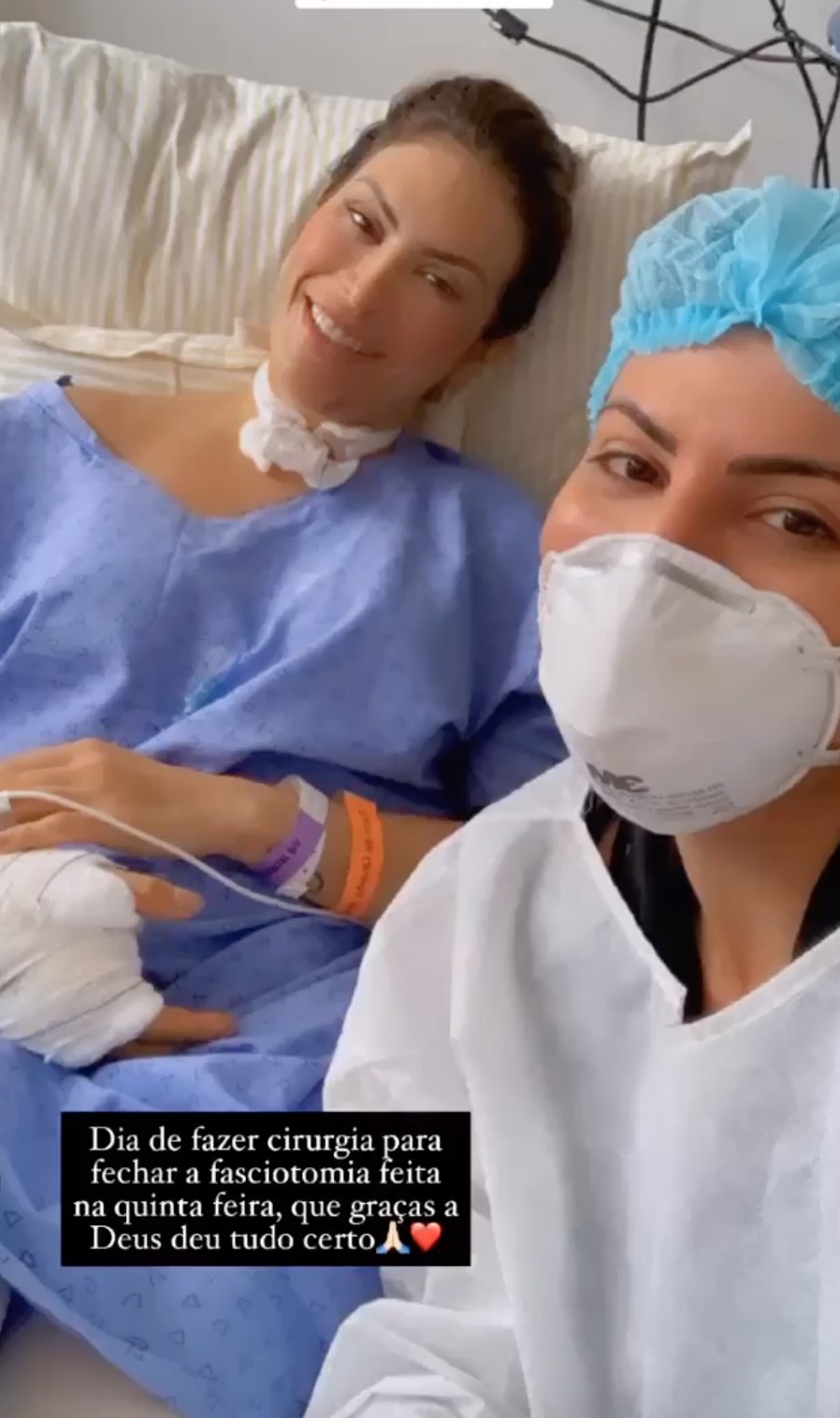 Médica picada por cobra passará por cirurgia (Foto: Reprodução/Instagram)