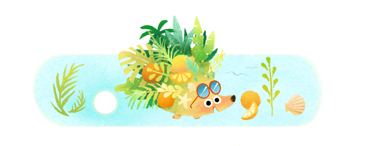 Verão 2021: Google celebra chegada da estação com Doodle