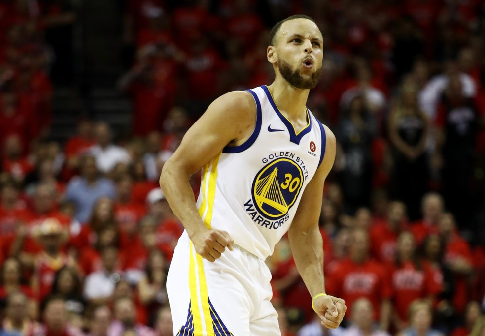 Stephen Curry NBA Golden State Warriors Houston Rockets (Foto: Ronald Martinez/Getty Images)