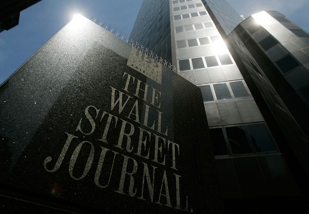 Sede do Wall Street Journal em Nova York (Foto: Chris Hondros/Getty Images)