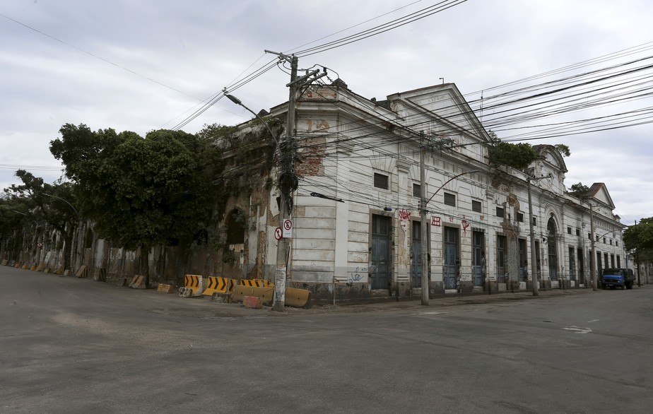 Imóvel em São Cristóvão onde a prefeitura pretende instalar a Cidade do Samba 2