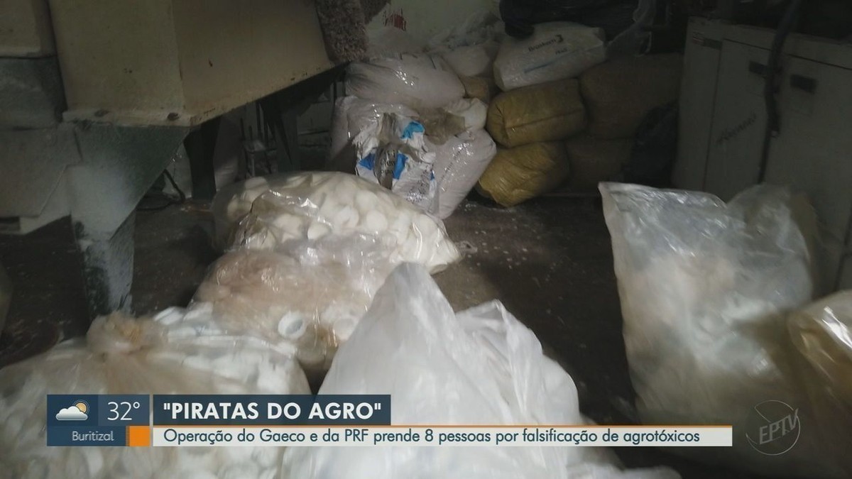 « Piratas do Agro » : un gang enquêté en Franca a même envoyé des pesticides contrefaits par la poste, selon Gaeco |  Ribeirao Preto et la France