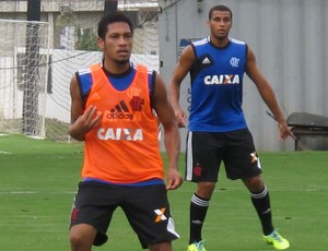 Hernane Treino Flamengo (Foto: Thales Soares)