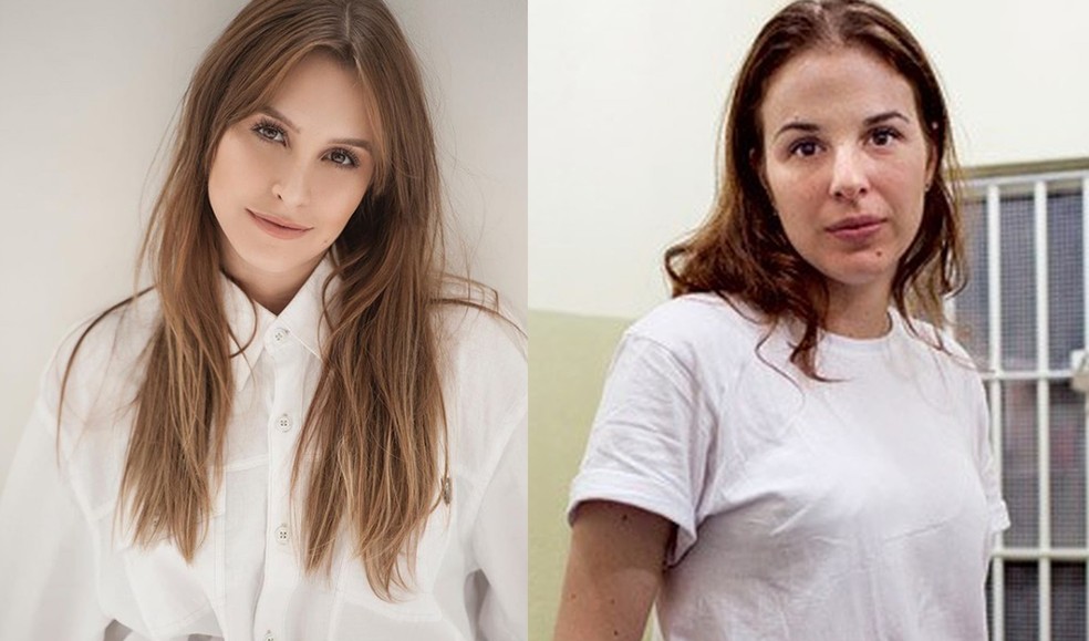 Carla Diaz interpretou Suzane nos filmes — Foto: Reprodução/Instagram e André Vieira/Marie Claire