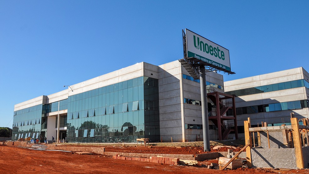 Previsão de inauguração do novo campus de Jaú é para janeiro de 2021 — Foto: Thais Gonçalves 