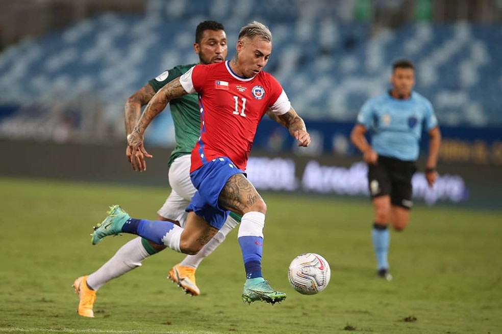 Eduardo Vargas, atacante do Atl&eacute;tico-MG &mdash; Foto: Divulga&ccedil;&atilde;o/Sele&ccedil;&atilde;o chilena 