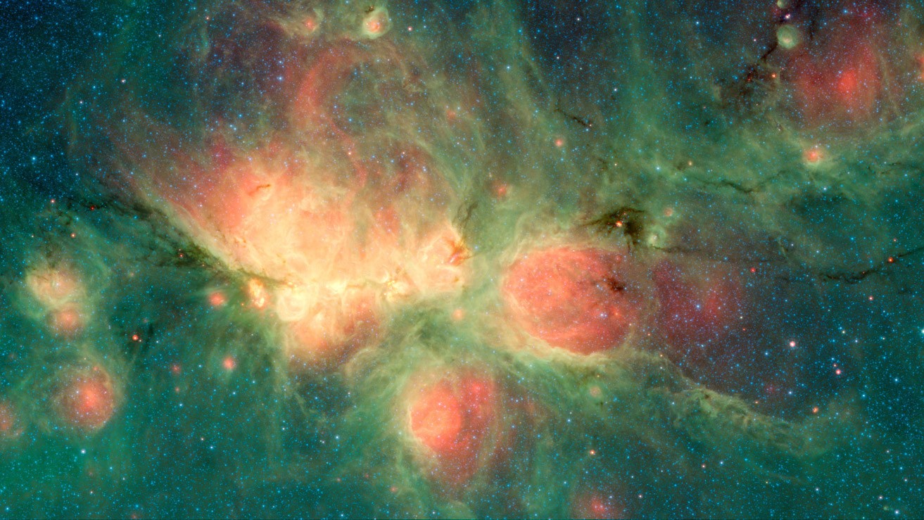 Conheça as 4 forças fundamentais da física e entenda sua importância. Acima: a nebulosa Pata de Gato, situada a 5.500 anos-luz da Terra (Foto: NASA/JPL-Caltech)