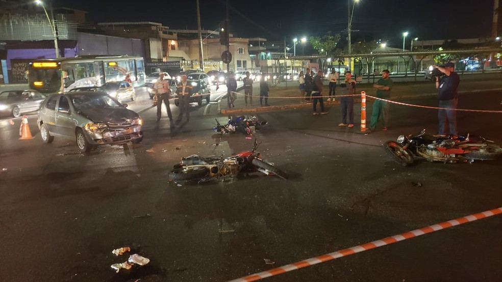 Acidente Entre Motos E Carro Deixa Feridos Em Belo Horizonte Terra De Minas G