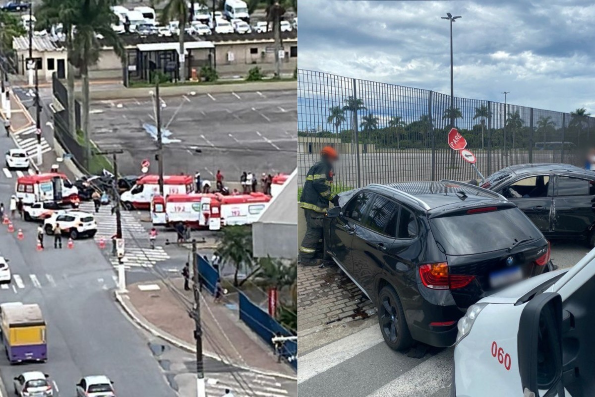 Colisão entre dois veículos deixa uma vítima fatal e feridos no litoral de SP