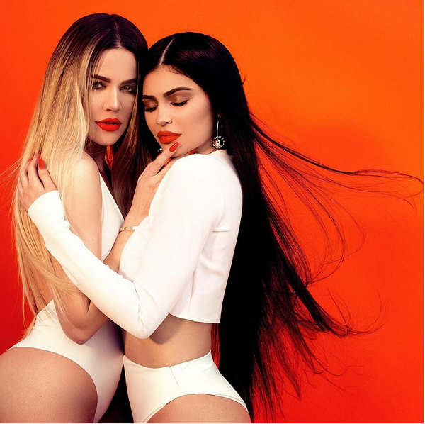 Khloé Kardashian e Kylie Jenner (Foto: Instagram)