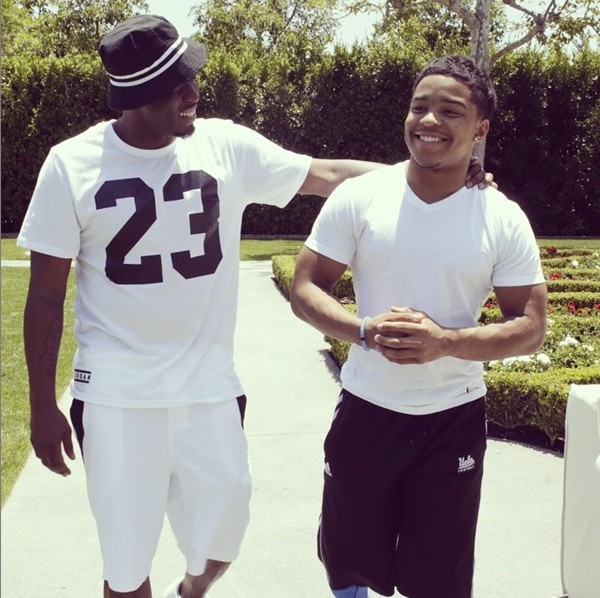 Diddy e o filho Justin (Foto: Instagram)