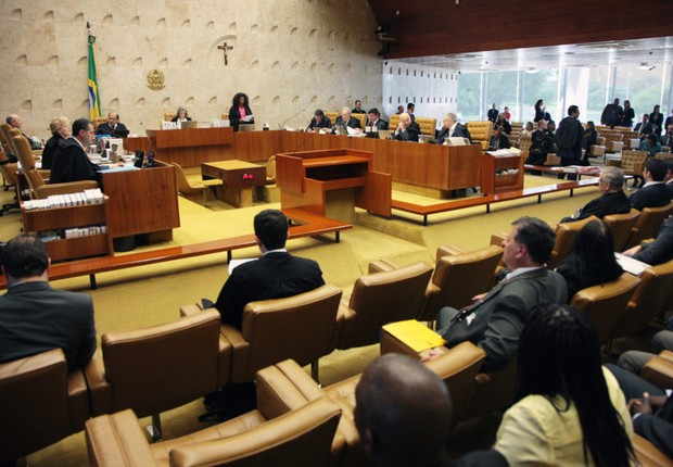 STF inicia julgamento de denúncia contra o presidente do Senado, Renan Calheiros (Foto: Carlos Humberto/SCO/STF)