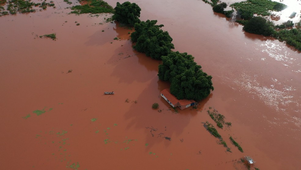 Rio Parnaíba sobe 8 metros em Uruçuí, no Sul do Piauí  — Foto: Luis Netto/ Netto Fotografia