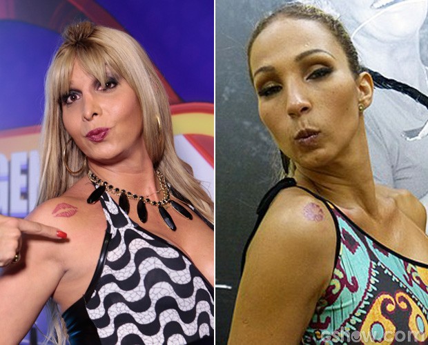 MC Paloma afirma que inspirou a tatuagem de Valesca (Foto: Felipe Monteiro/TV Globo)