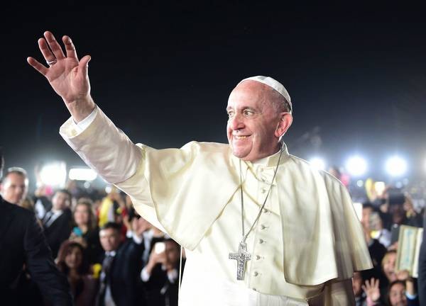 Papa Francisco durante visita a Ciudad Juarez, no México, em fevereiro de 2016  (Foto: EPA, via ANSA)