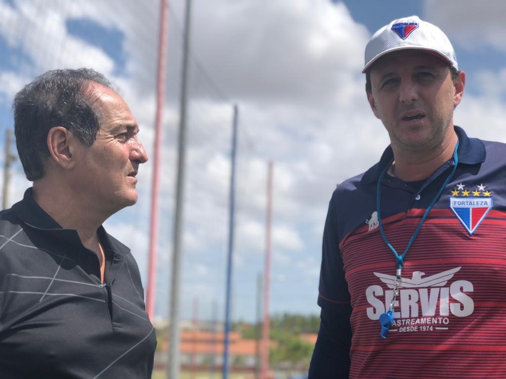 RogÃ©rio Ceni teve encontro recente com Muricy Ramalho: Grafite vÃª ex-goleiro seguindo passos do ex-tÃ©cnico â€” Foto: Vanessa Santilli
