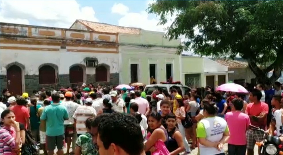 Casa onde o padre Pedro Gomes Bezerra foi encontrado morto, em Borborema, na Paraíba (Foto: Reprodução/TV Cabo Branco/Arquivo)