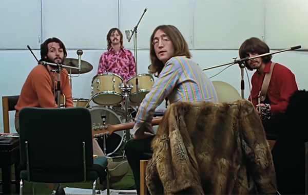 Cena da série documental The Beatles: Get Back (2021) (Foto: Reprodução)