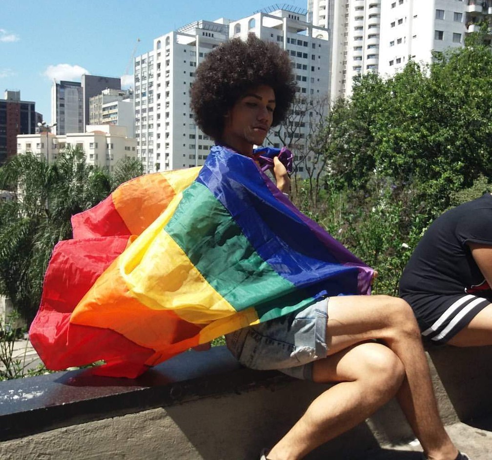 Thiago revelou para aos pais que é gay aos 15 anos — Foto: Arquivo pessoal/Reprodução