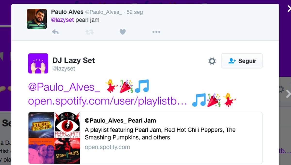 Bot cria playlists automáticas no Spotify com um post no Twitter