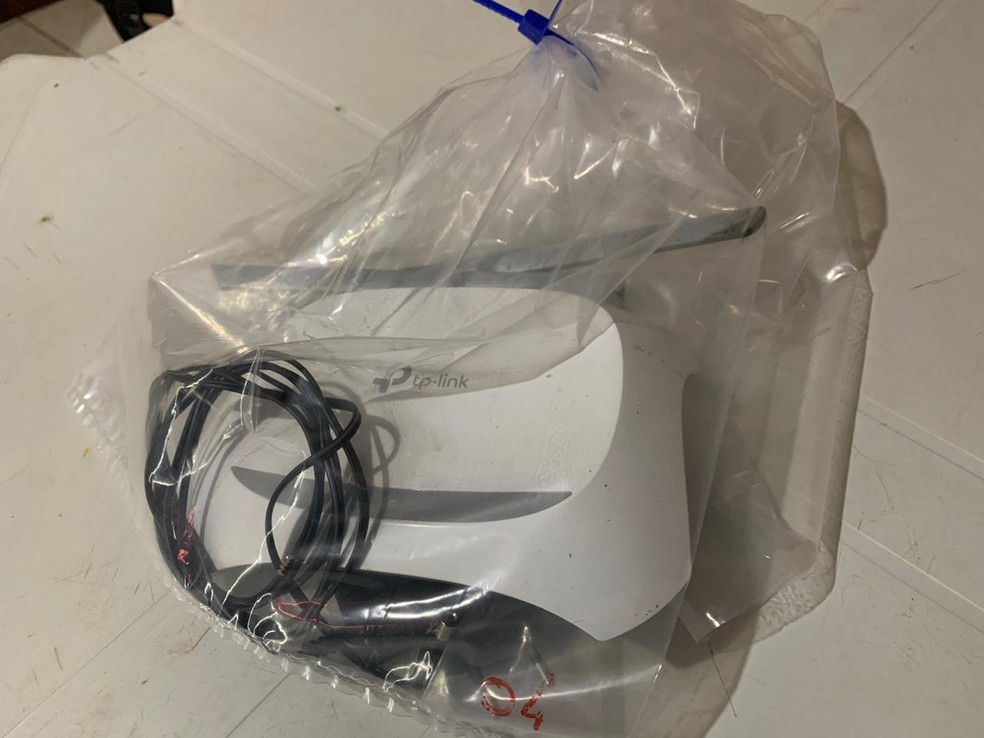 Aparelho apreendido durante a Operação Backdoor, realizada pela Polícia Civil de AL — Foto: Polícia Civil