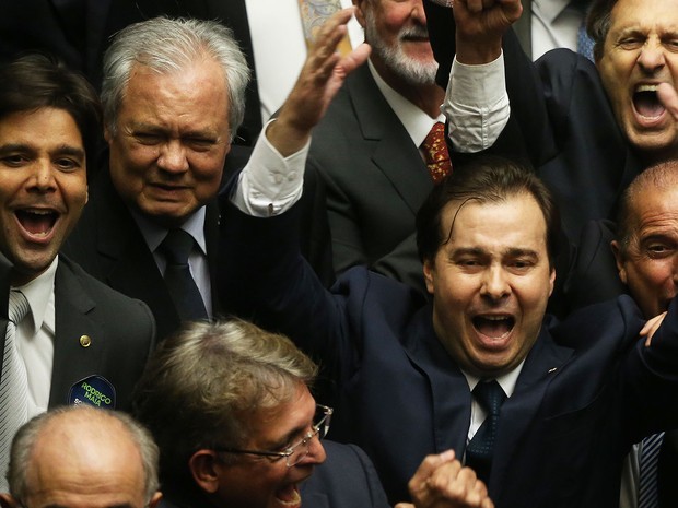 Rodrigo Maia novo presidente da Câmara dos Deputados (Foto: André Dusek/Estadão Conteúdo)