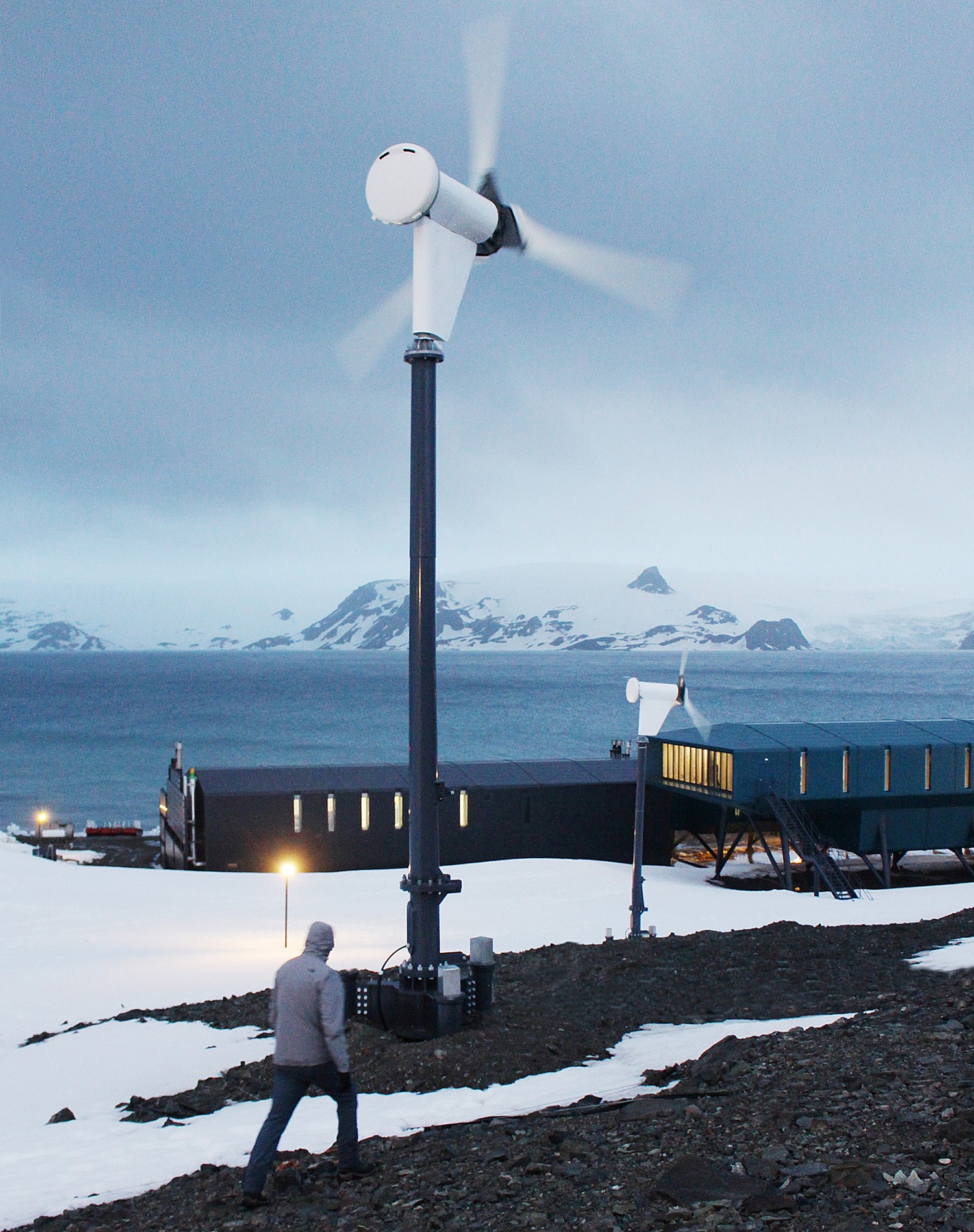 O projeto do Estúdio 41 visou promover o bem estar aos cientistas, isolados pelo gelo da Antártida (Foto: Eron Costin / Divulgação)