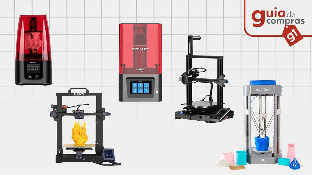 Como escolher impressora 3D — Foto: g1