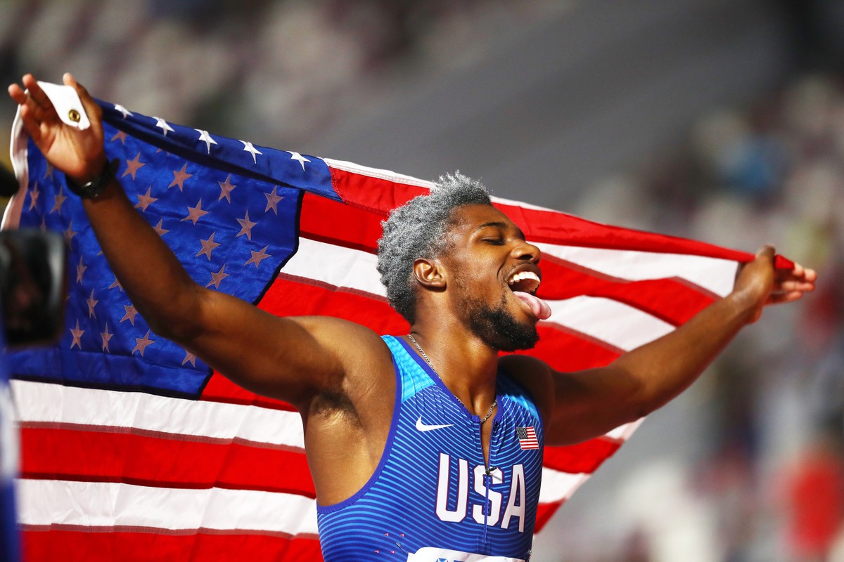 Americanos quebram barreira dos 10s nos 100m rasos em evento na Flórida ...