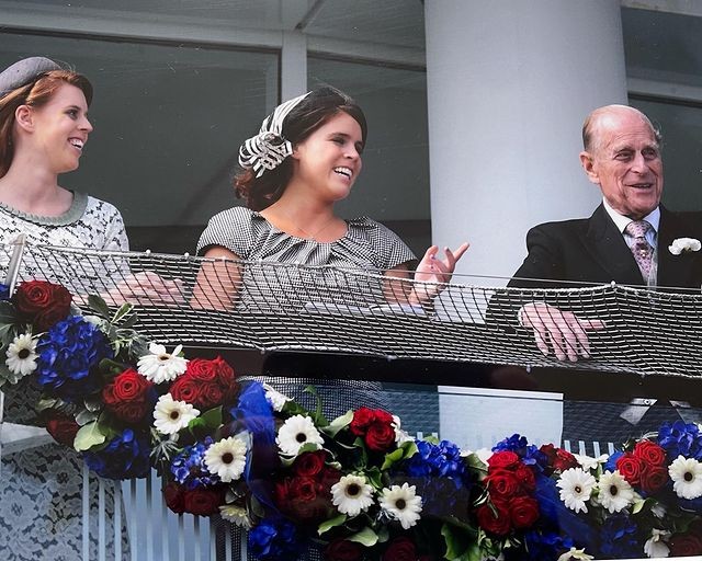 Princesa Eugenie presta homenagem ao avô (Foto: Instagram/ Reprodução)