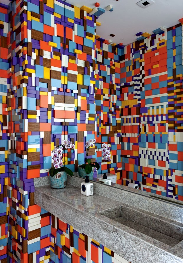 9 lavabos decorados com criatividade (Foto: Divulgação)