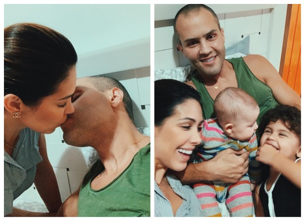 Bella Falconi e família (Foto: Instagram/Reprodução)