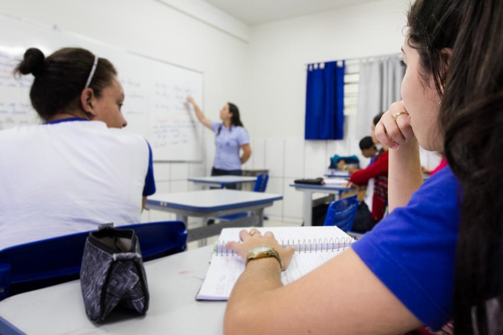 Sintep pede que aulas presenciais só voltem depois de imunização — Foto: Seduc-MT