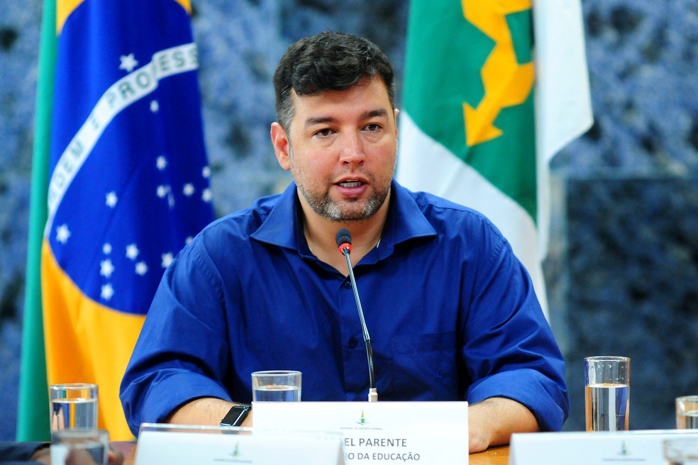 O secretário de Educação do Distrito Federal, Rafael Parente — Foto: Lúcio Bernardo Jr/Agência Brasília