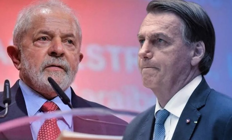 O ex-presidente Lula (PT) e o presidente Jair Bolsonaro (PL)