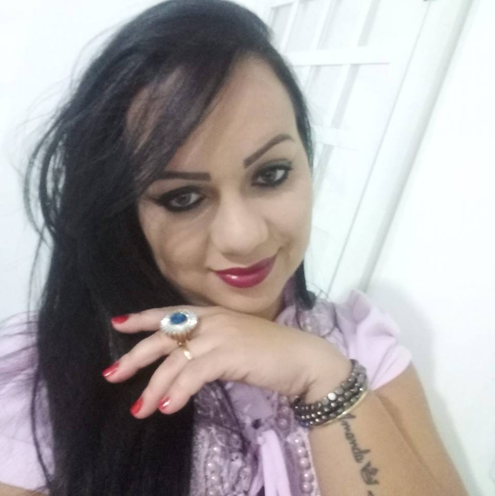 Alline Figueiredo da Cruz foi indiciada por falso sequestro â Foto: Facebook/ReproduÃ§Ã£o