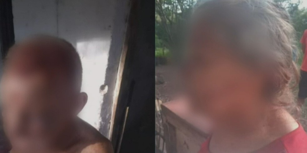 Casal de idosos foram agredidos por suspeitos em Moraújo. Os suspeitos não foram presos. — Foto: Reprodução/TV Verdes Mares