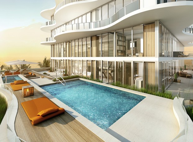 A residência de 1000 m² tem localização luxuosa, vista 360º para o mar e pé na areia (Foto: Divulgação)