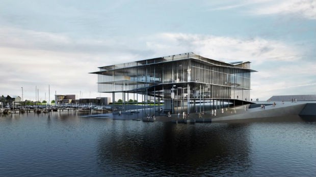 O mar de Wadden, que banha os Países Baixos e é protegido pela UNESCO, vai ganhar um centro de exposições (Foto: Divulgação/ Dorte Mandrup)