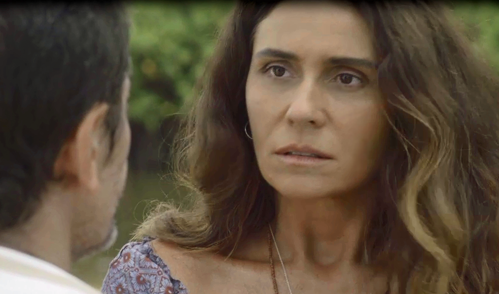 Edilei acredita que é o pai do filho que a marisqueira espera (Foto: TV Globo)
