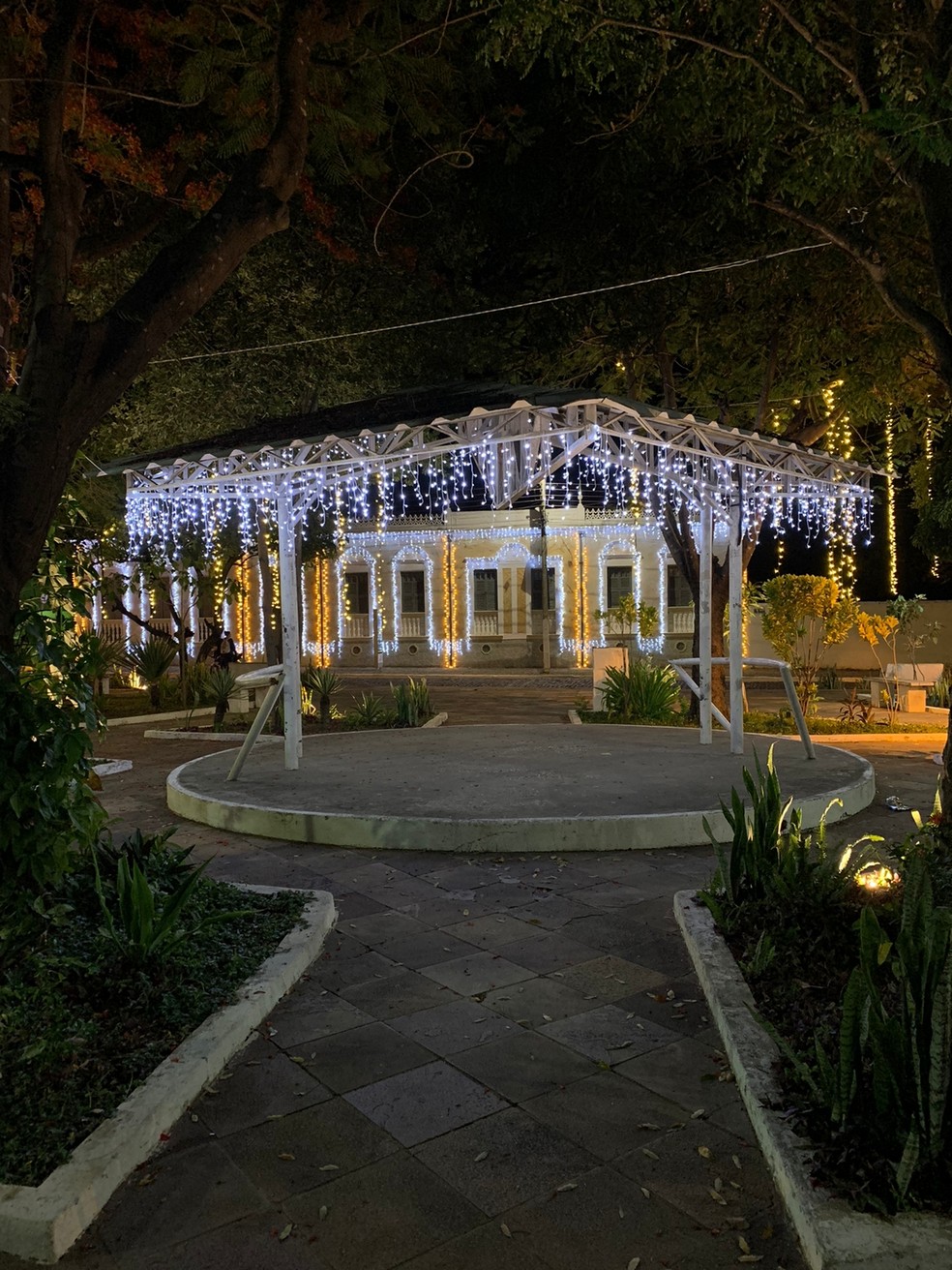 Decoração de Natal em Pedro II, no Norte do Piauí — Foto: Divulgação