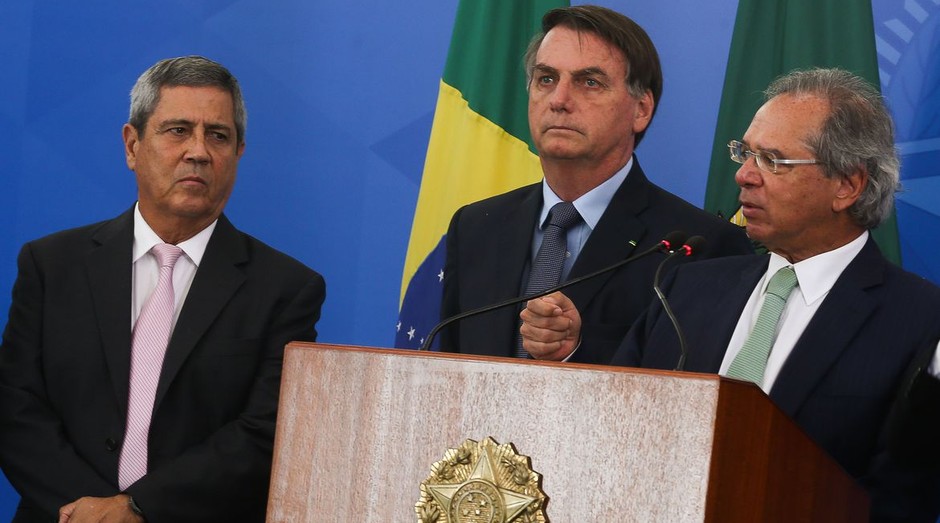 Presidente Jair Bolsonaro e ministro Paulo Guedes (Foto: Marcello Casal Jr/Agência Brasil)