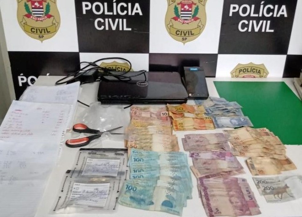 Polícia Civil faz operação e prende suspeitos de tráfico ligados a facção criminosa em Barra Bonita — Foto: Polícia Civil/Divulgação