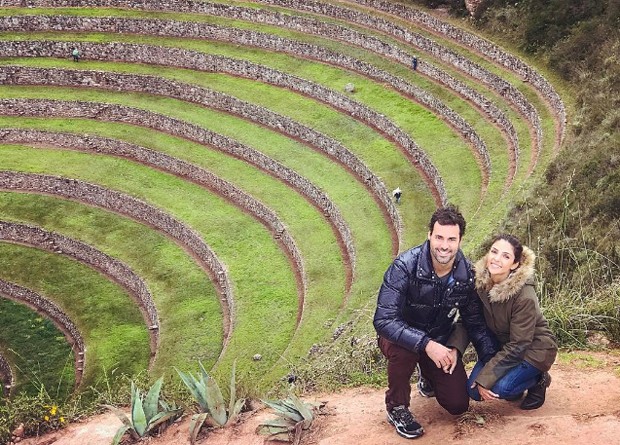 O casal Carol Celico e Eduardo Scarpa (Foto: Reprodução/Instagram)
