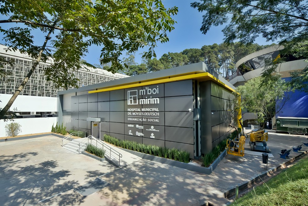 Fachada do M’Boi Mirim.  — Foto: Foto: Divulgação Brasil ao Cubo 