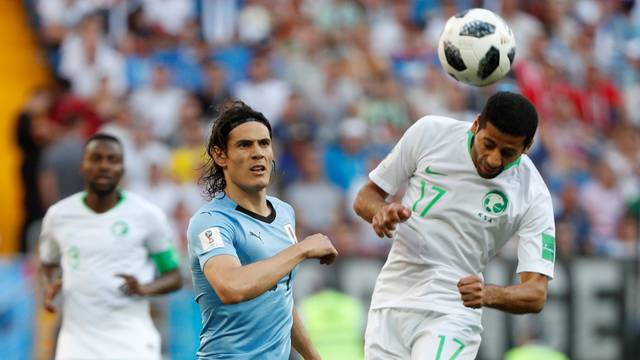 Cavani Uruguai x Arbia Saudita Copa do Mundo