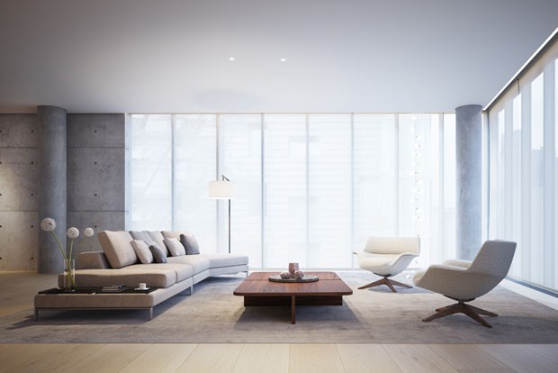 Tadao Ando assina primeiro projeto residencial fora da Ásia (Foto: Divulgação)