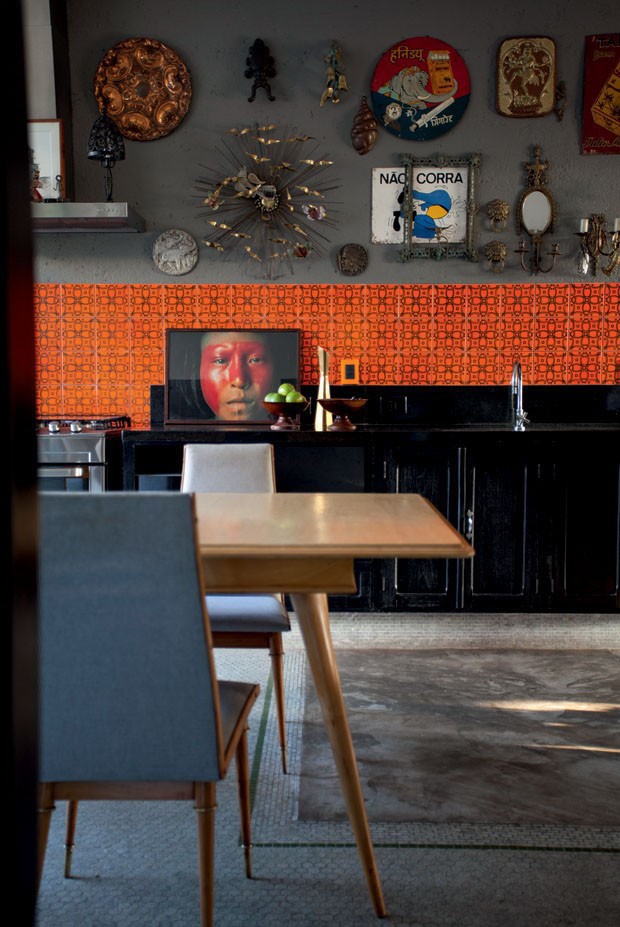 Decoração de cozinhas: 10 ambientes que ousaram nas cores (Foto: Reprodução)