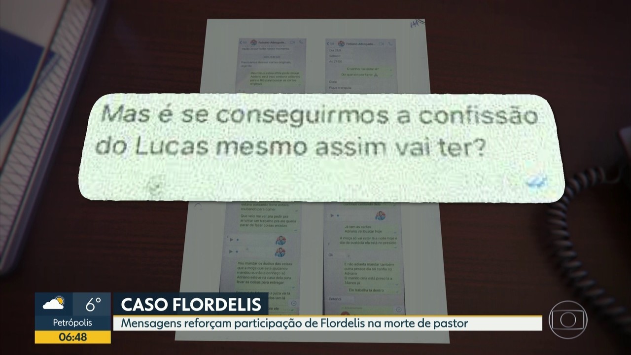 Mensagens reforçam participação de Flordelis na morte do marido