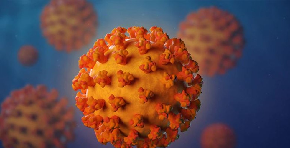 Sars CoV-2, o novo coronav&iacute;rus causador da Covid-19 &mdash; Foto: Mayo Clinic